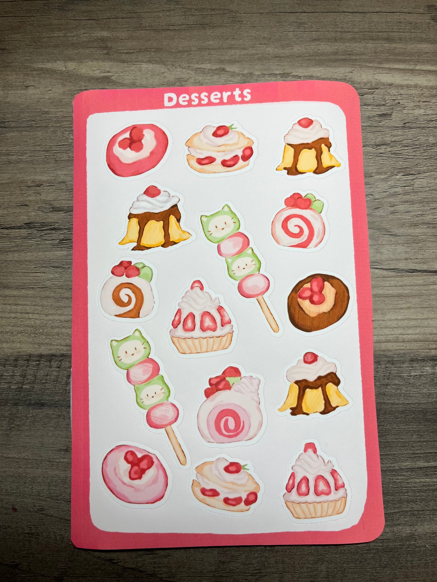Dessert stickers!